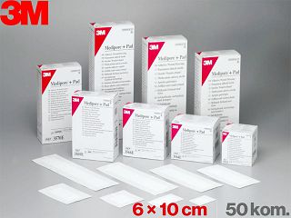 MEDIPORE™ + PAD, 6 × 10 cm, netkani oblog za ranu, 50 kom., 3M 3564E