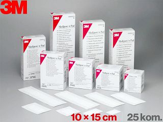 MEDIPORE™ + PAD, 10 × 15 cm, netkani oblog za ranu, 25 kom., 3M 3569E