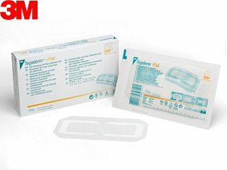 TEGADERM™ + PAD, 9 × 20 cm, ljepljivi oblog za ranu, 25 kom. 3M 3590