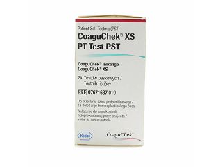 CoaguChek XS PT PST 24 trakice