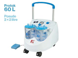 MAXI ASPEED ASPIRATOR 60 L, 2×2 litre, s nožnim prekidačem