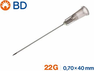 IGLE BD Microlance™ 3, 22G 0,70×40 mm, crne, 100 kom.