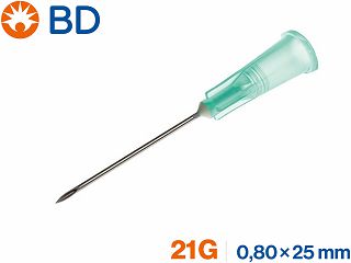 IGLE BD Microlance™ 3, 21G 0,80×25 mm, zelene, 100 kom.