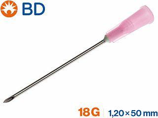 IGLE BD Microlance™ 3, 18G 1,20×50 mm, roze, 100 kom.