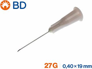 IGLE BD Microlance™ 3, 27G 0,40×19 mm, sive, 100 kom.