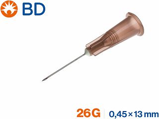 IGLE BD Microlance™ 3, 26G 0,45×13 mm, smeđe, 100 kom.