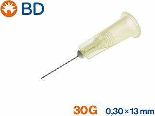 IGLE BD Microlance™ 3, 30G 0,30×13 mm, žute, 100 kom.