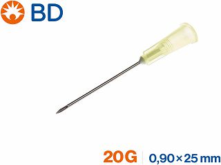 IGLE BD Microlance™ 3, 20G 0,90×25 mm, žute, 100 kom.