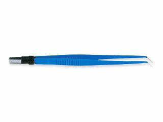 Ravna pinceta 18 cm - pod kutom, 1 mm
