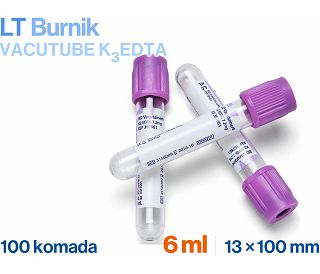 VACUTUBE K3EDTA 6 ml, 100 kom.