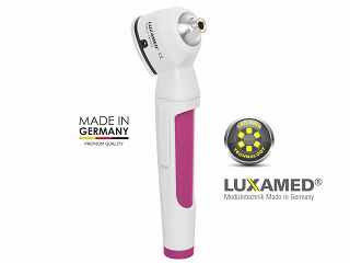 OTOSKOP LuxaScope Auris LED, magenta – bijeli