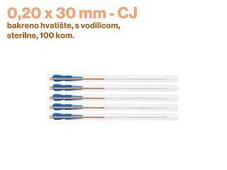 IGLE ZA AKUPUNKTURU TeWa CJ - tip 2030, 0,20 x 30 mm, sterilne, 100 kom.