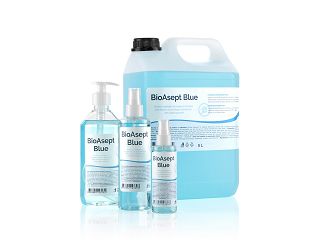 BIOASEPT BLUE, 5 L - DEZINFICIJENS NA BAZI 70% ETILNOG ALKOHOLA