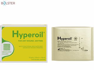 Hyperoil® medicinska gaza 10 x 10 cm