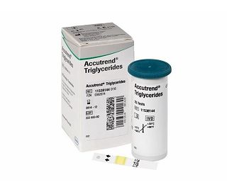 ACCUTREND ROCHE TRAKICE ZA TRIGLICERIDE, 25 kom.