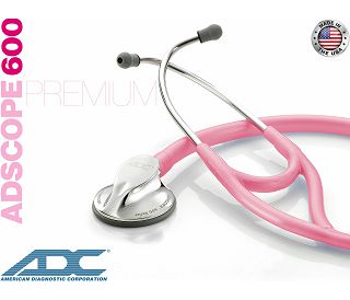 ADSCOPE 600 PLATINUM CARDIOLOGY STETOSKOP -  Metallic Pink