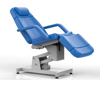 AMIRA STOLAC ZA VAĐENJE KRVI I TERAPIJE, električni, 2 motora, plavi