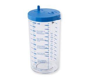 BOCA ZA ASPIRATOR ASPEED OD 1 L S POKLOPCEM