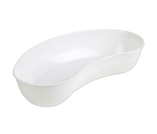 BUBREŽASTA ZDJELICA 10" 260x125 mm - plastična, bijela (1000 ml)