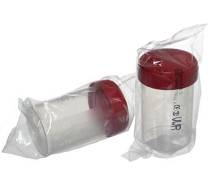 ČAŠA ZA URIN sterilna, s čepom, graduirana, 60 mL, 1 kom.