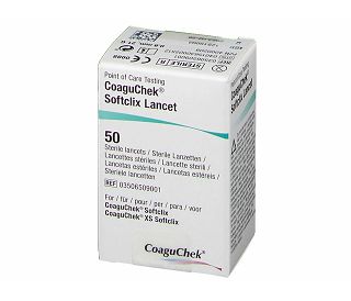 COAGUCHEK SOFTCLIX LANCETE, 50 kom.