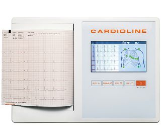 EKG UREĐAJ CARDIOLINE ECG 200L Glasgow, TOUCH SCREEN 7''