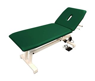 ELEKTRIČNI TERAPIJSKI STOL PODESIV PO VISINI – ZELENI