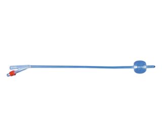 FOLEY SILIKONSKI KATETER S DVA KRAKA, CH 16,  balon 30 ml , sterilni, 10 komada