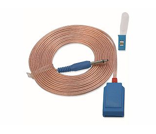 KABEL ZA NEUTRALNE ELEKTRODE (šifre 30490-30495), 6.3 mm, 5 m