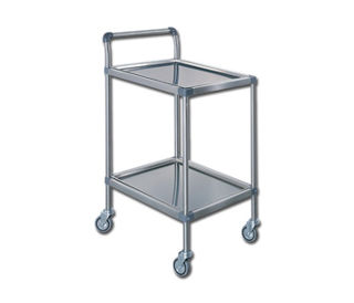 KOLICA ZA INSTRUMENTE I LIJEKOVE - S DVIJE POLICE, 61 x 43 x v. 78 cm