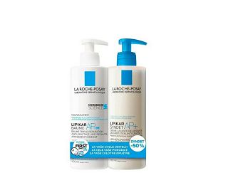 LA ROCHE POSAY LIPIKAR AP + M BALZAM 400 ml + SYNDET AP+ 400 ml 