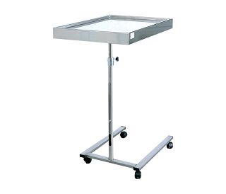 MAYO STOL ZA INSTRUMENTE - U-OBLIK 70 X 45 cm, PODESIVA VISINA 90-115 cm