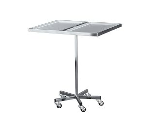 MAYO STOL ZA INSTRUMENTE S DVA PLADNJA 52 x 30 cm
