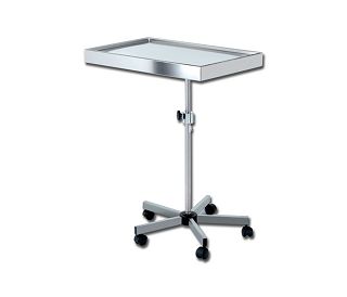 MAYO STOL ZA INSTRUMENTE 70 x 45 cm, PODESIVA VISINA 90 - 115 cm