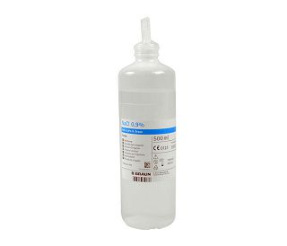 OTOPINA ZA ISPIRANJE ECOLAV, NaCl 0,9%, 500 ml, B.Braun