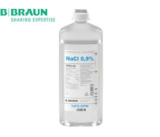 OTOPINA ZA ISPIRANJE ECOFLAC, NaCl 0,9%, 1000  ml, B. Braun