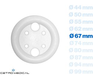 PESAR, SILIKONSKI S MEMBRANOM O 67 mm, Fame
