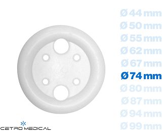 PESAR, SILIKONSKI S MEMBRANOM O 74 mm, Fame