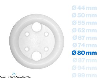 PESAR, SILIKONSKI S MEMBRANOM O 80 mm, Fame