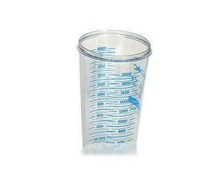 POSUDA ZA ASPIRATORE, 2 L, BEZ POKLOPCA, ZA JEDNOKRATNE VREĆICE