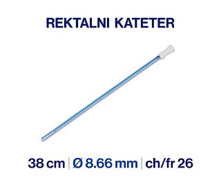 REKTALNI KATETER CH 28, 38 cm, 20 kom.