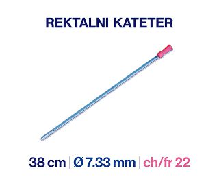 REKTALNI KATETER CH 22, 38 cm, 20 kom.