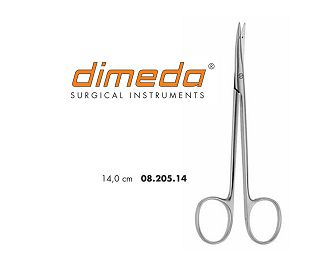 ŠKARE KIRURŠKE S OTVOROM, LITTLER, 14 cm
