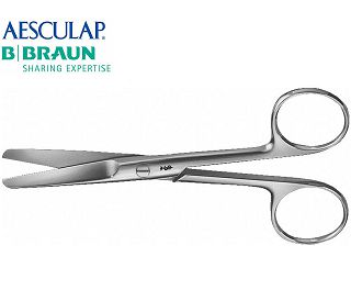 ŠKARE RAVNE TUPO/TUPE 14.5 cm (BC314R) AESCULAP  B. BRAUN