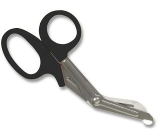 ŠKARE ZA ZAVOJ - 19 cm - crne 