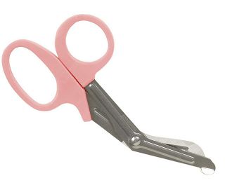 ŠKARE ZA ZAVOJ - 19 cm - roze 