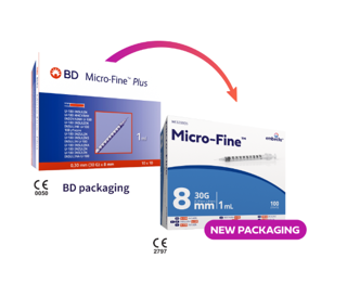 ŠPRICA INZULINSKA, 1 ml, s iglom 30G x 8 mm, EMBECTA II LLC (320929)