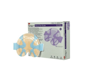 TEGADERM™ 3M PJENASTI OBLOG SA SILIKONSKIM RUBOM 15 × 17 cm, 10 komada [90647]