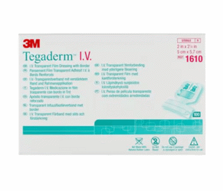 TEGADERM I.V. PROZIRNI FLASTER, 5 x 5.7 cm, 100 komada [1610]