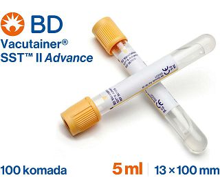 VACUTAINER® SERUM SST II ADVANCE 5 ml, 100 komada